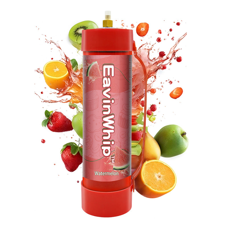 Watermelon Lime Sugarcane Flavor 3.3 Liter / 2000 Grams EAVINWHIP MAX PRO Whipped Cream Charger 2PCS